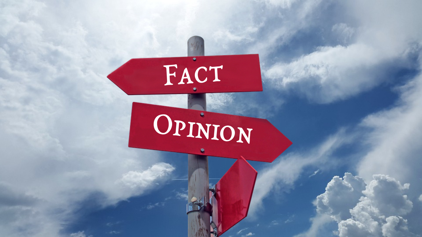 Fact And Opinion The Filtering Process Anand Damani