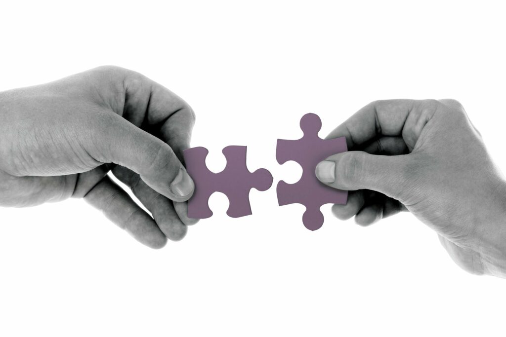 Solving puzzle