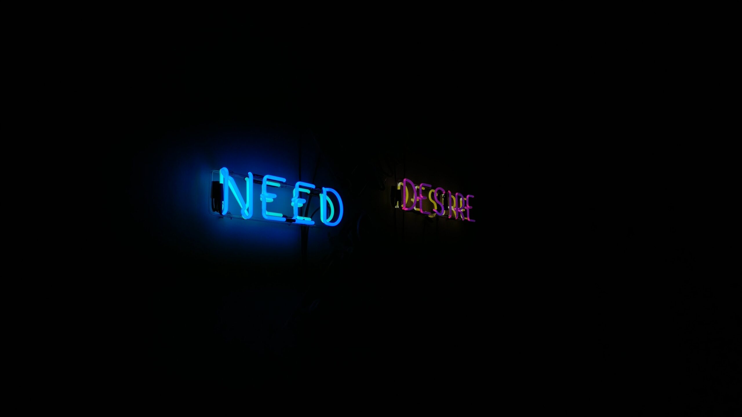 need and desire